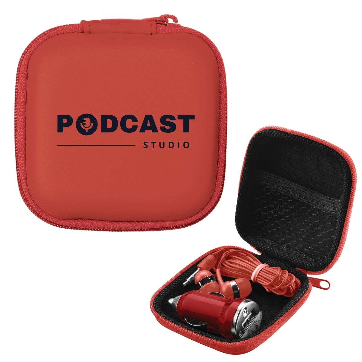 Earbud & Car Charger Set - 7