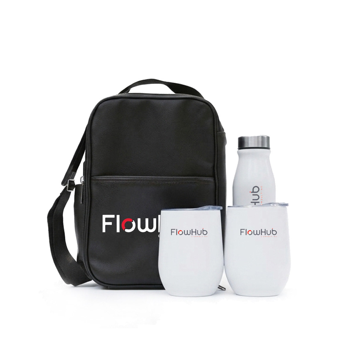 White Edition Bottle & Mug Gift Set - 7