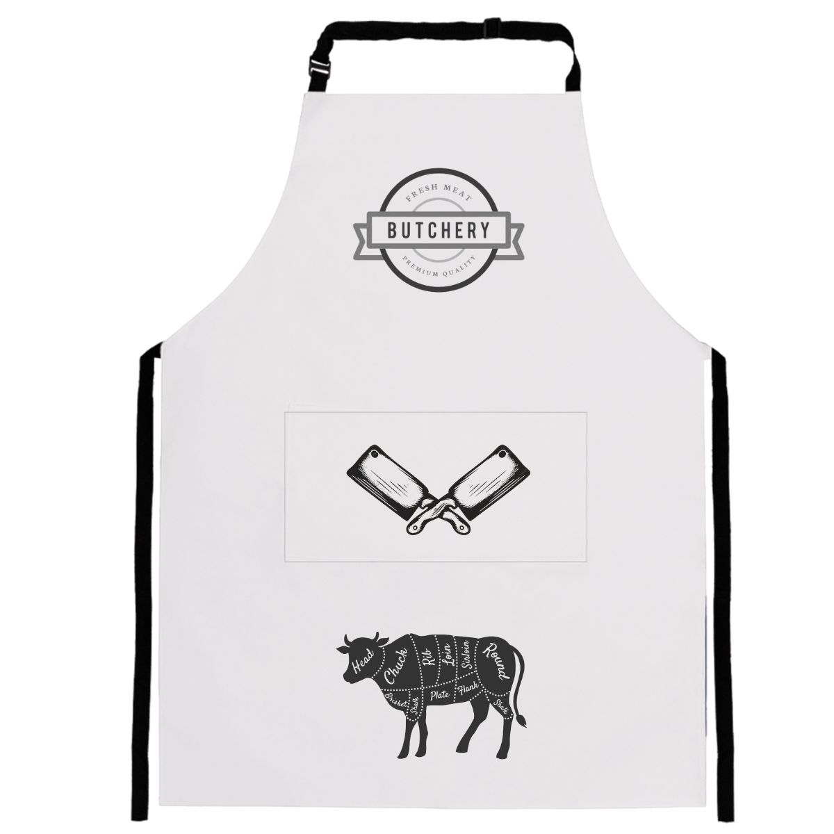 Biere Colour Apron with Pocket - 12