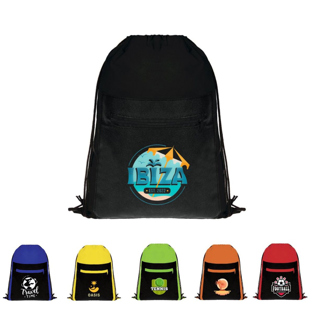 Bowen Drawstring Bag - 2