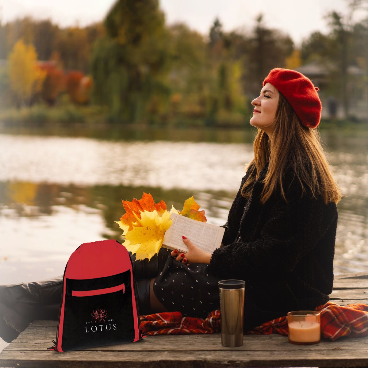 Bowen Drawstring Bag - 5