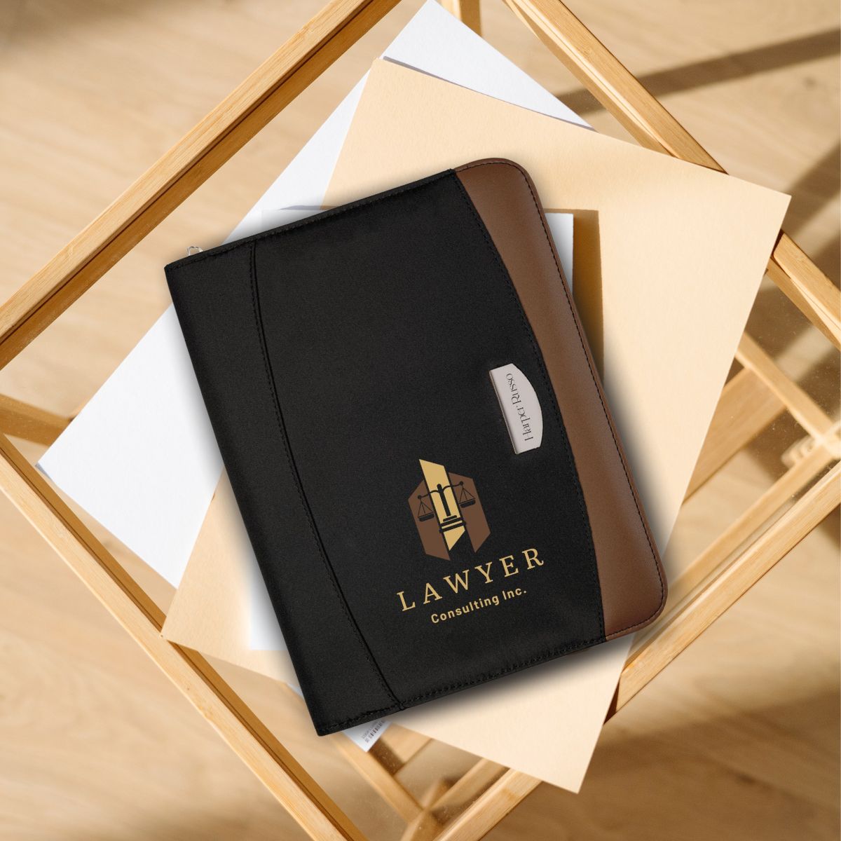 Carmel A5 PU Folder - 3