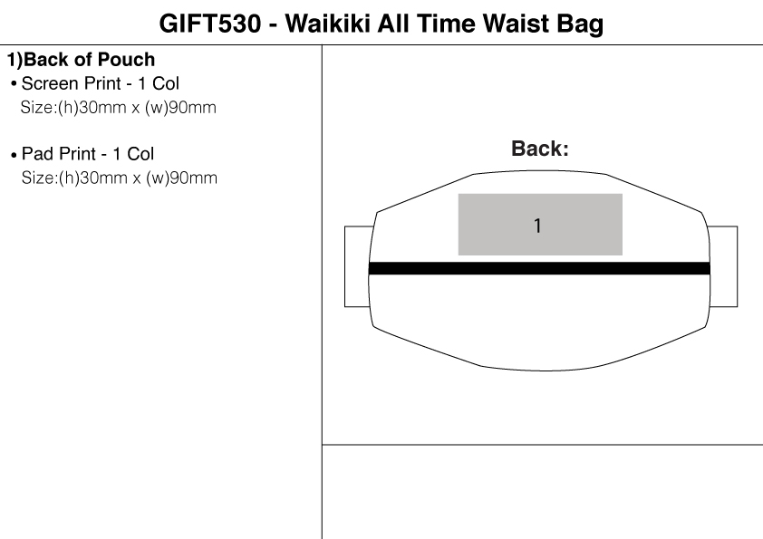 Waikiki All Time Waist Bag view