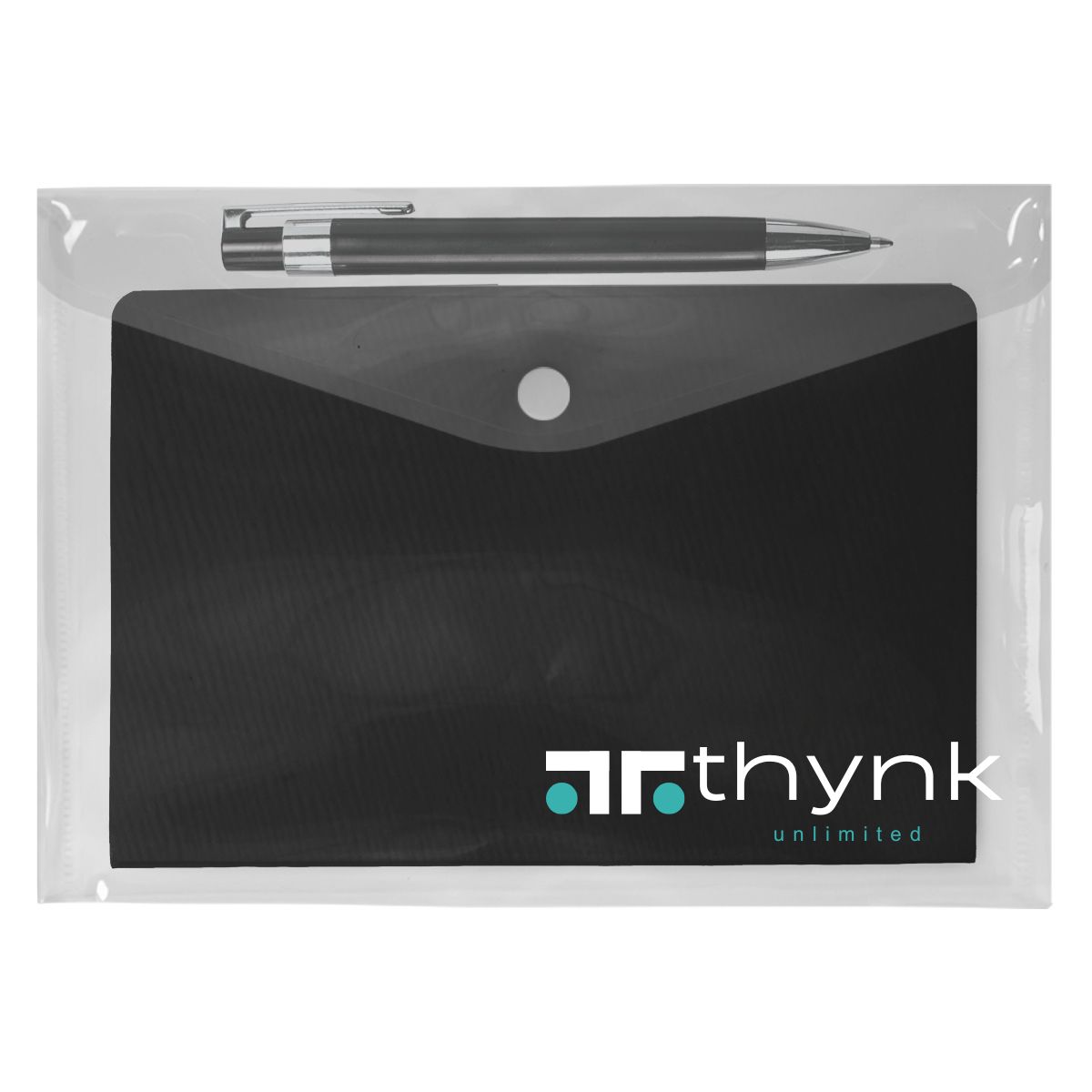 Scripted Style Notebook & Pen Set - 9