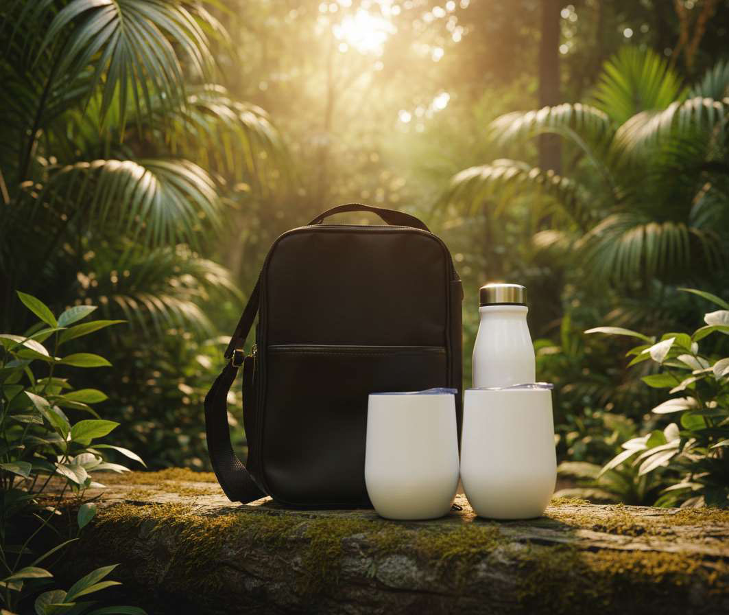White Edition Bottle & Mug Gift Set - 5
