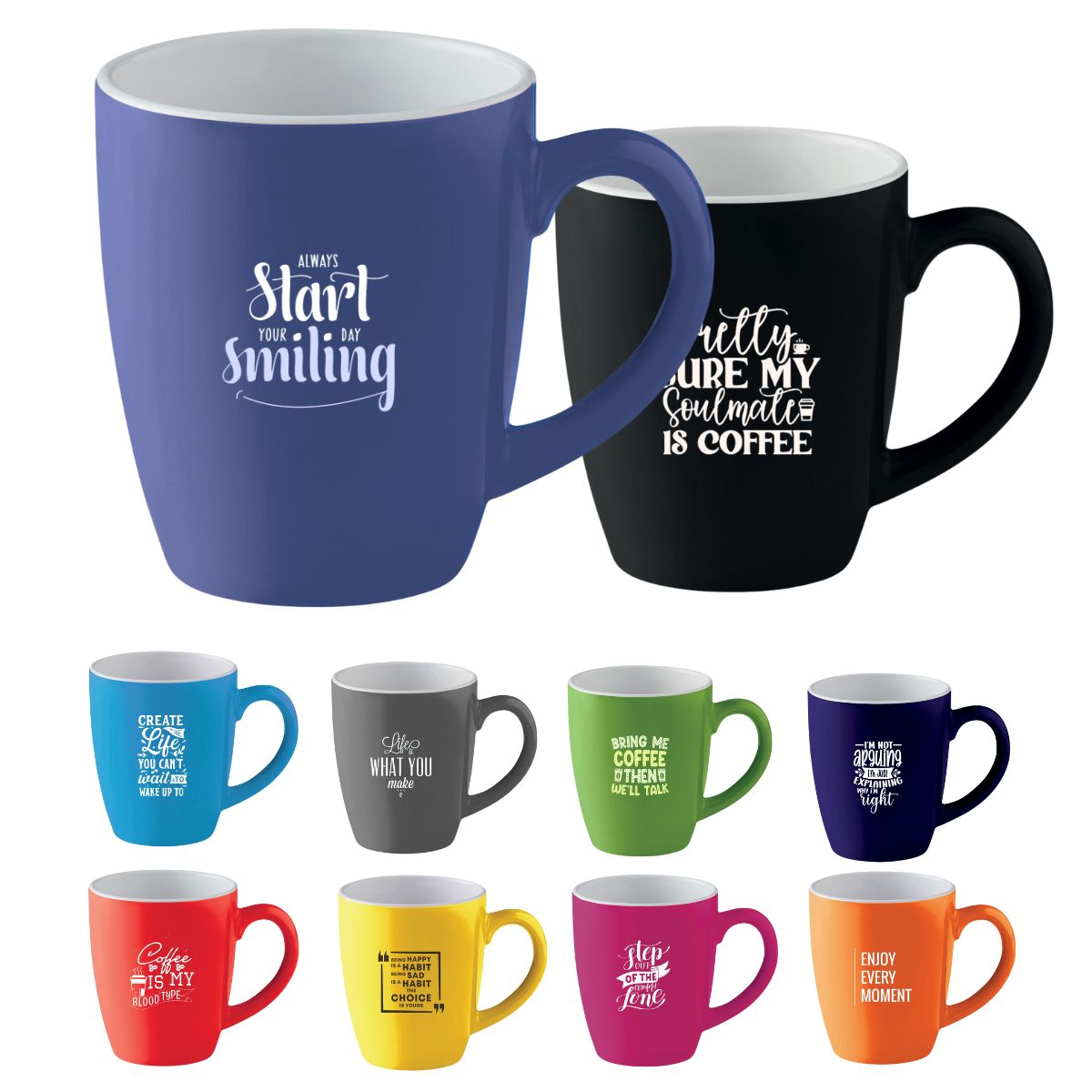 300ml Colour Trent Mug - 4