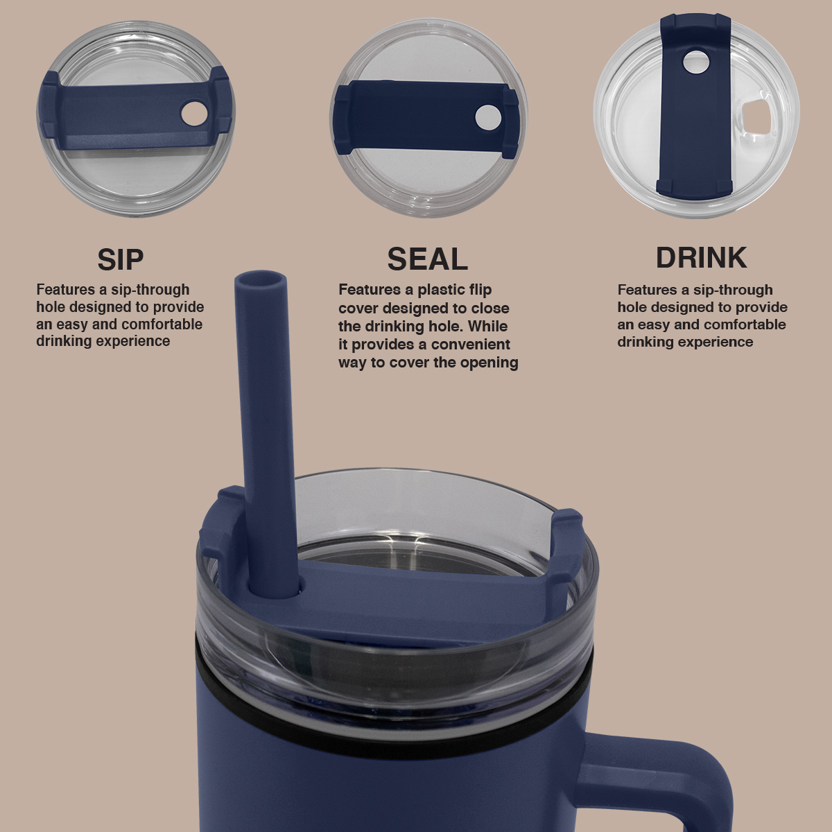 1200ml Polypropylene Enduro Mug - 19