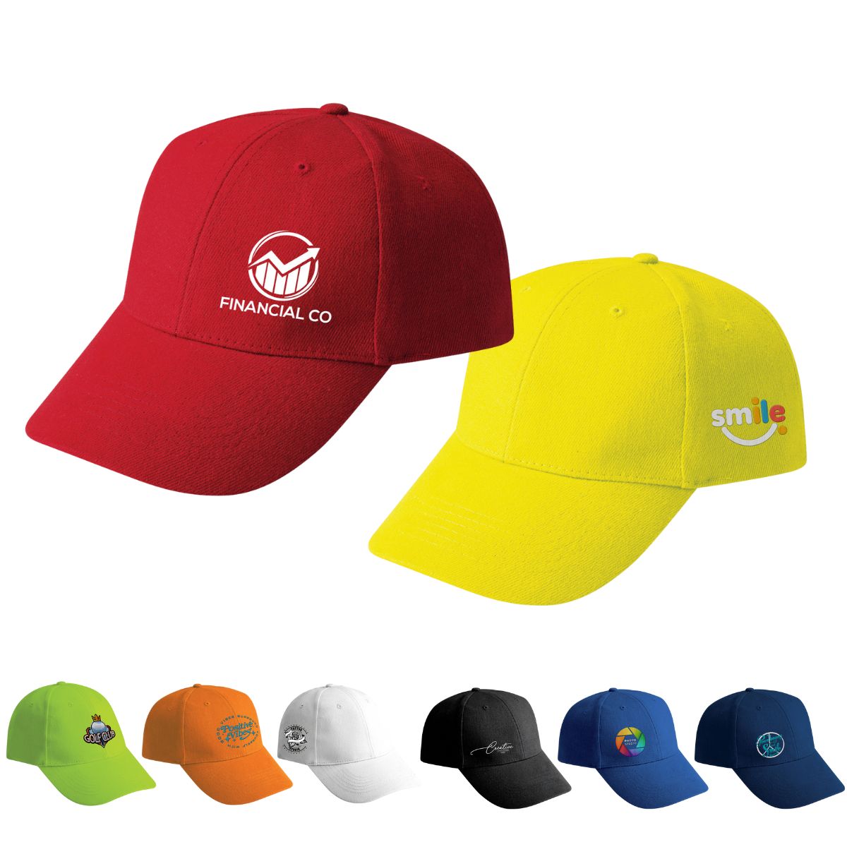 Polyester 6 Panel Cap - 4