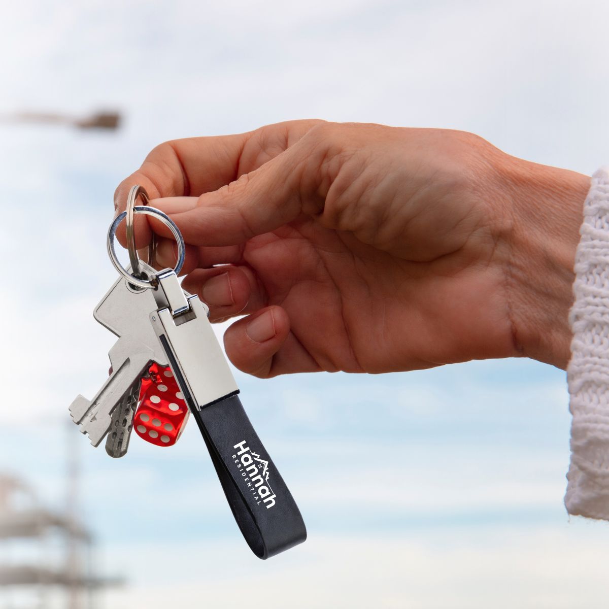 COLUMBUS PU Keyring - 3