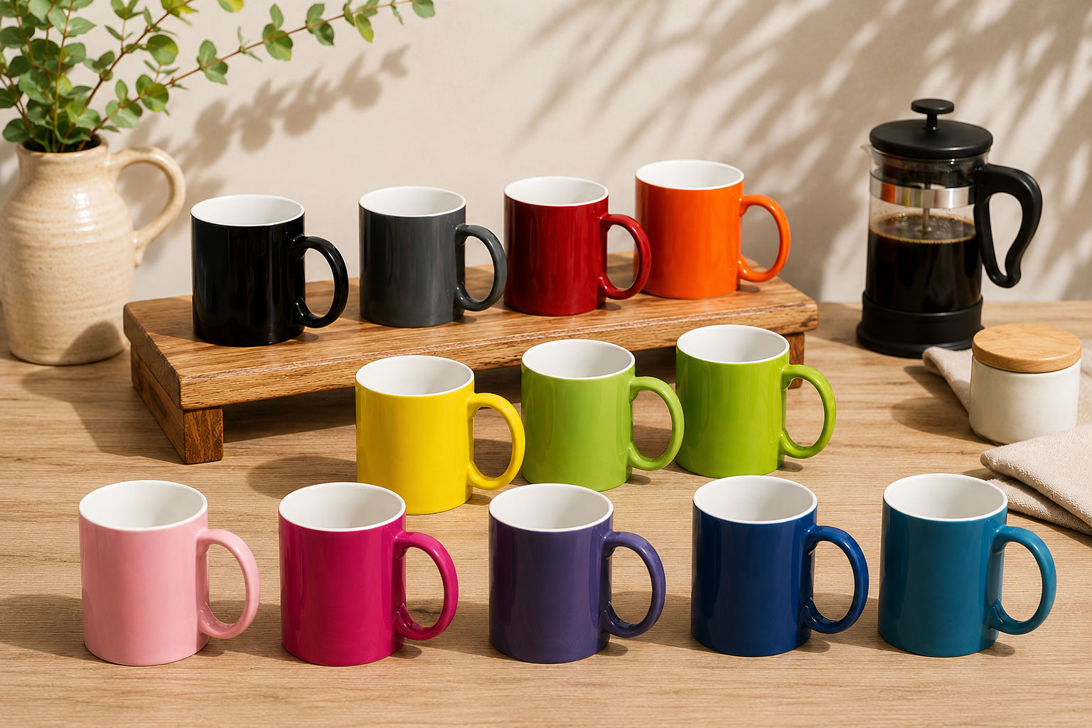 300ml 2 Tone Ceramic Mug - 4