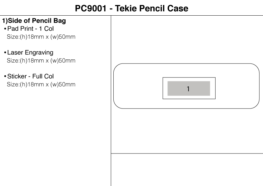 Tekie Pencil Case view