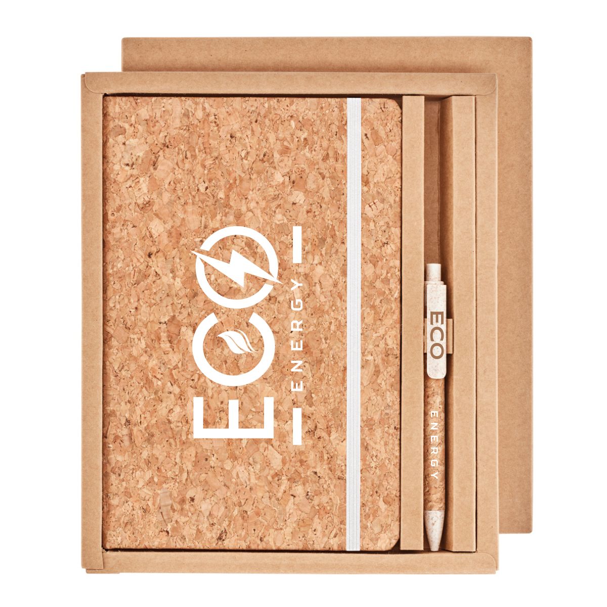 Cork Notebook Set - 4