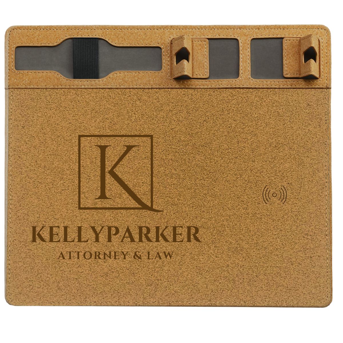 Luan Cork Wireless Charger & Mousepad - 5