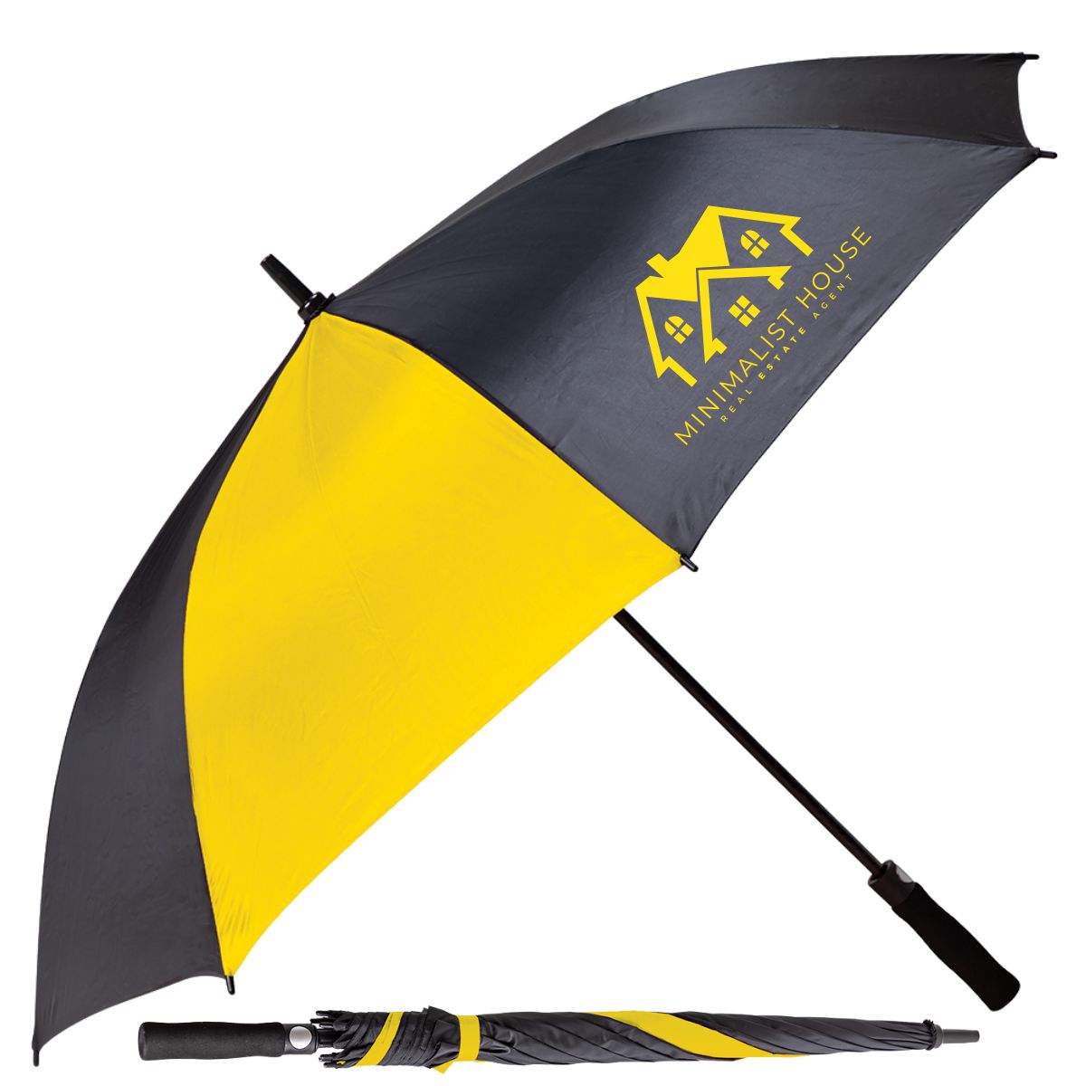 Classic Pop Up 2 Tone Umbrella - 11