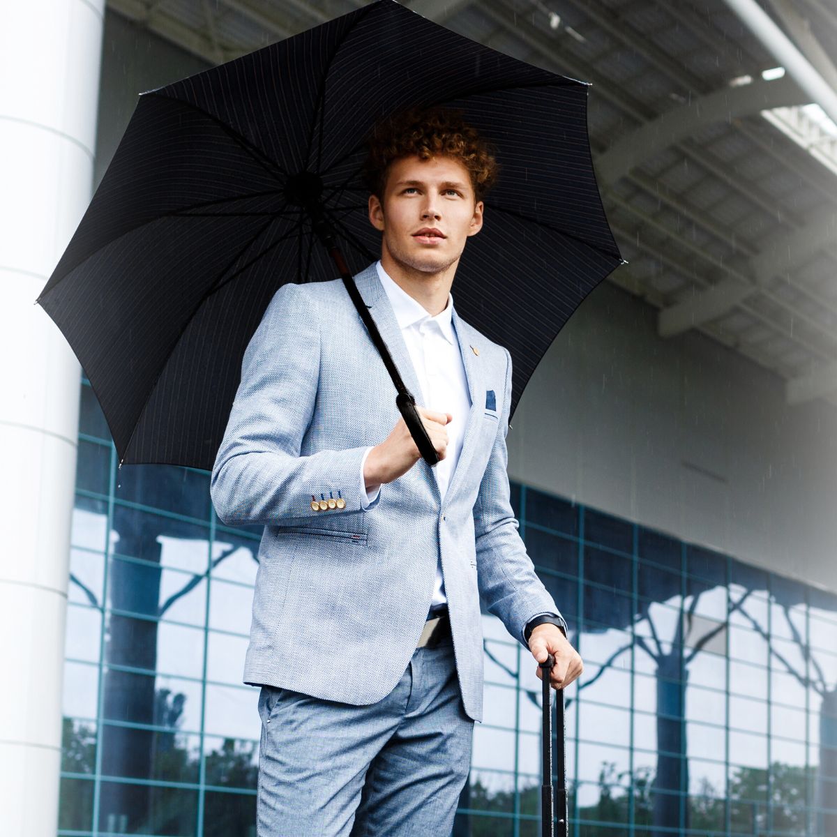 Tartan 2 Fold Umbrella - 5