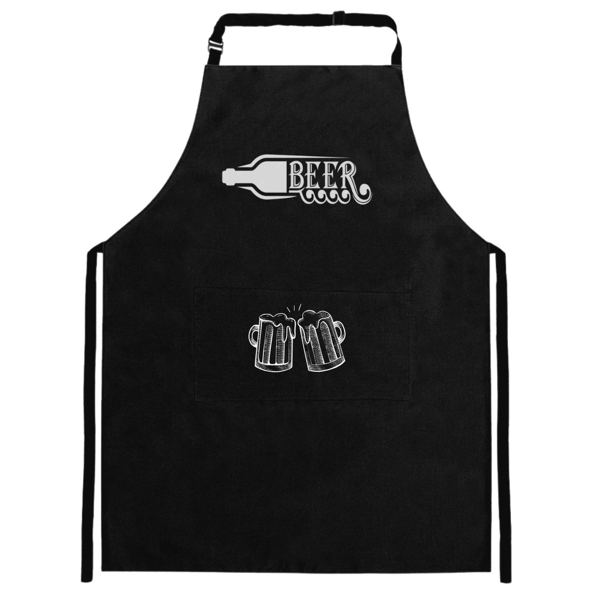 Biere Colour Apron with Pocket - 6