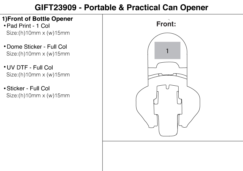 Portable & Practical Can Opener view