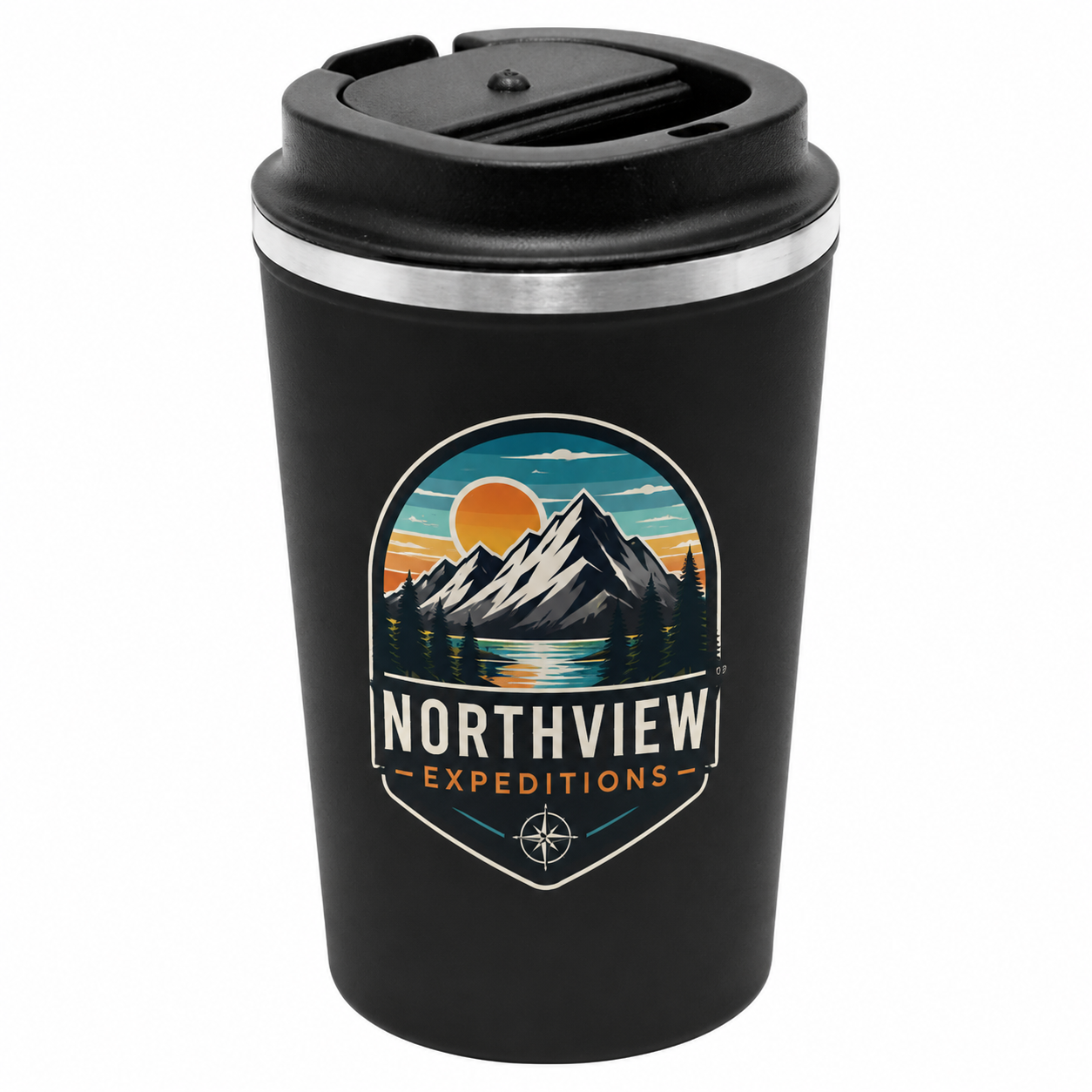 Montea 380ml Double Wall Mug - 12