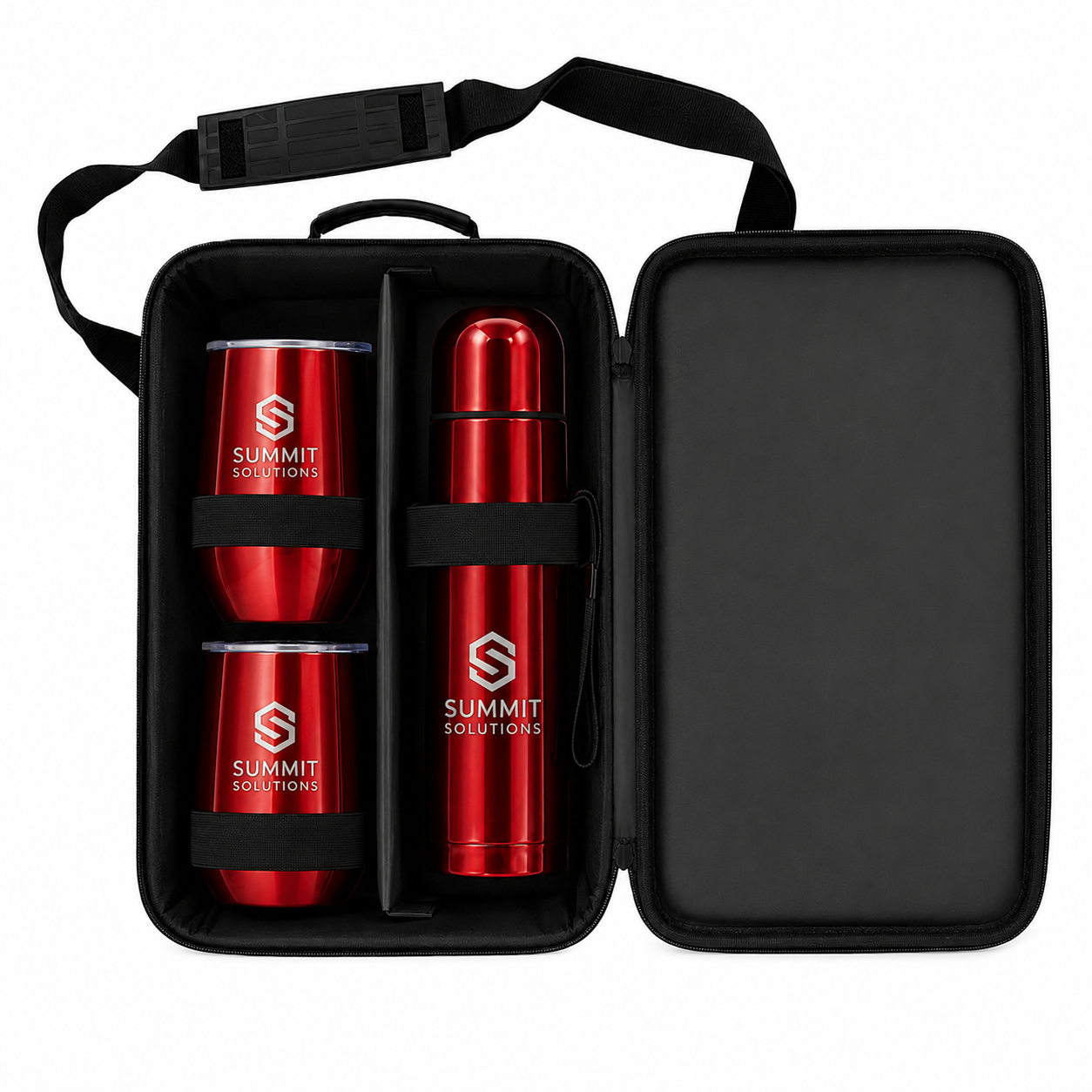 Prestige Stainless Flask & Mug Set - 8