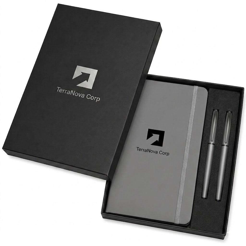 Essence Notebook & Twin Pen Gift Set - 9