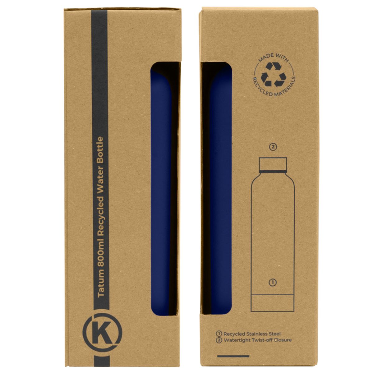 Tatum 800ml Recycled Water Bottle - 20