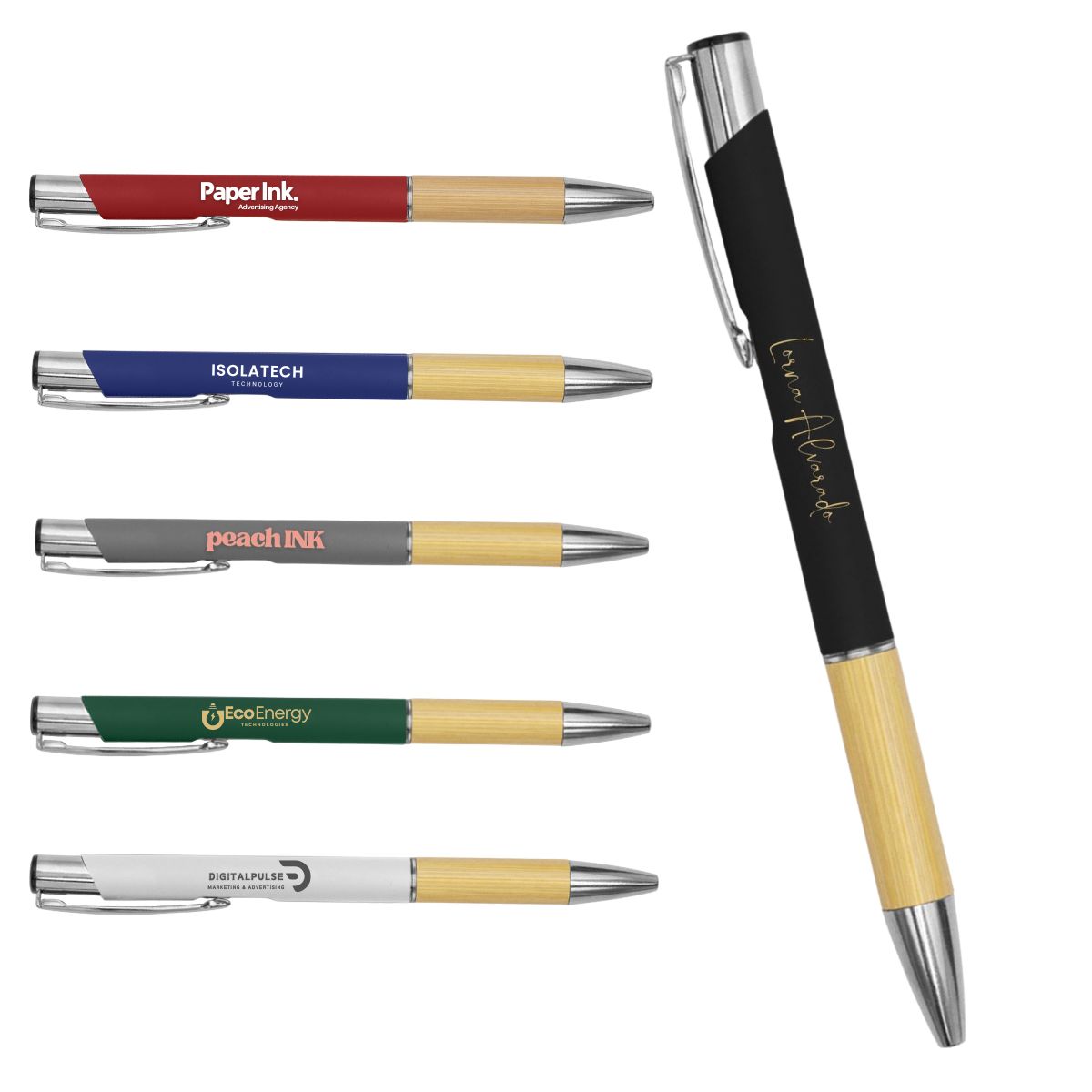 Tallin Recycled Bamboo Pen - 3
