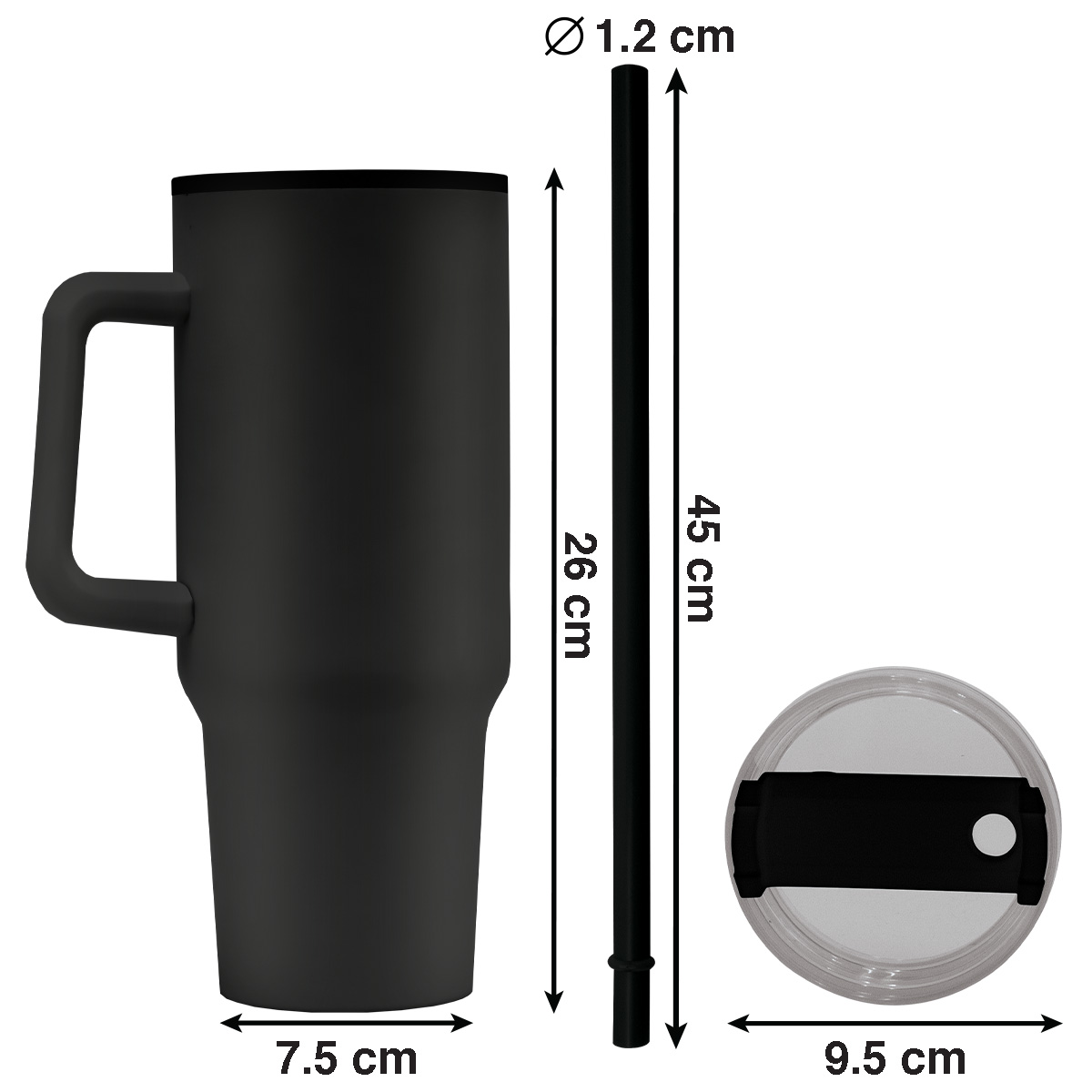 1200ml Polypropylene Enduro Mug - 6
