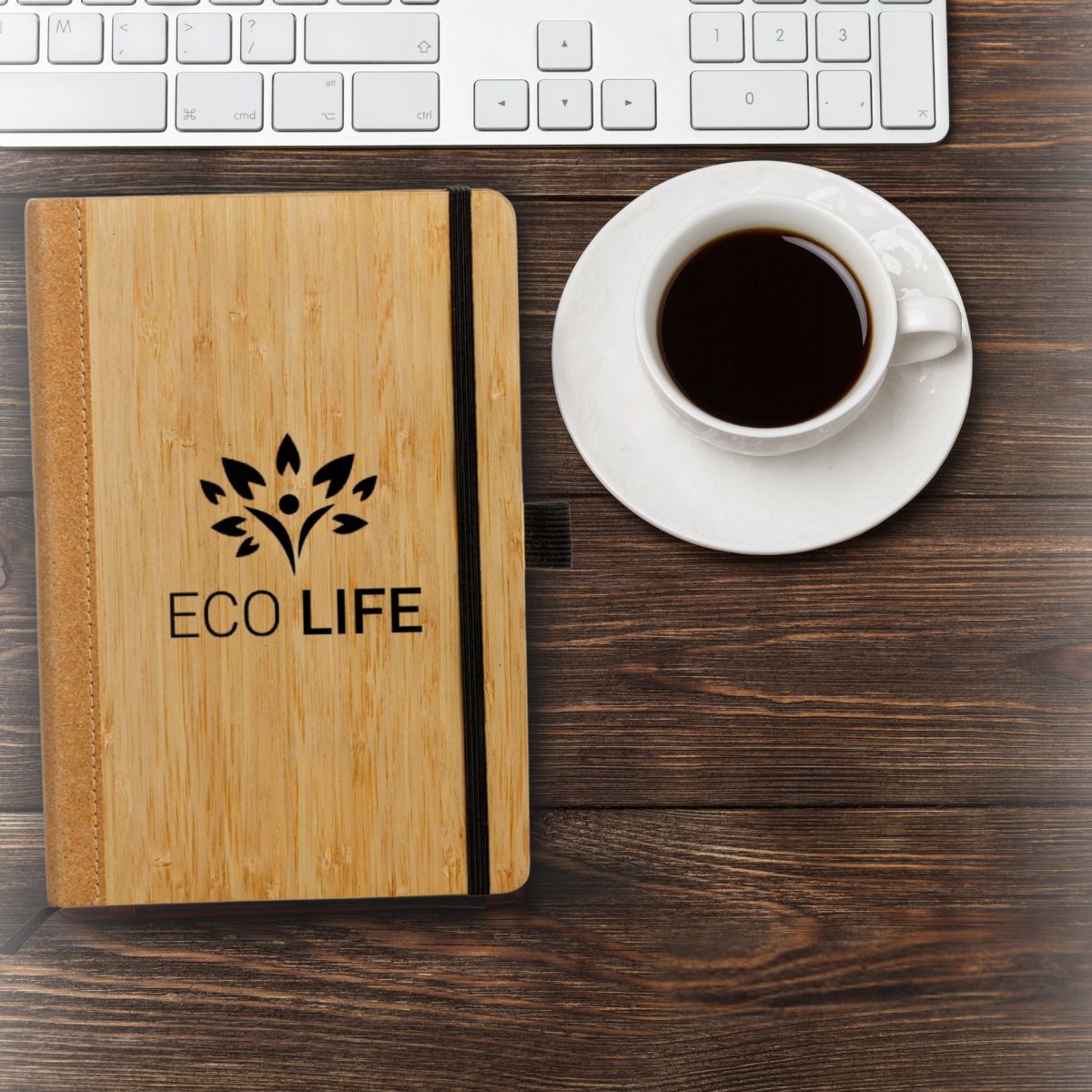 Raimok A5 Bamboo & Cork Notebook - 3