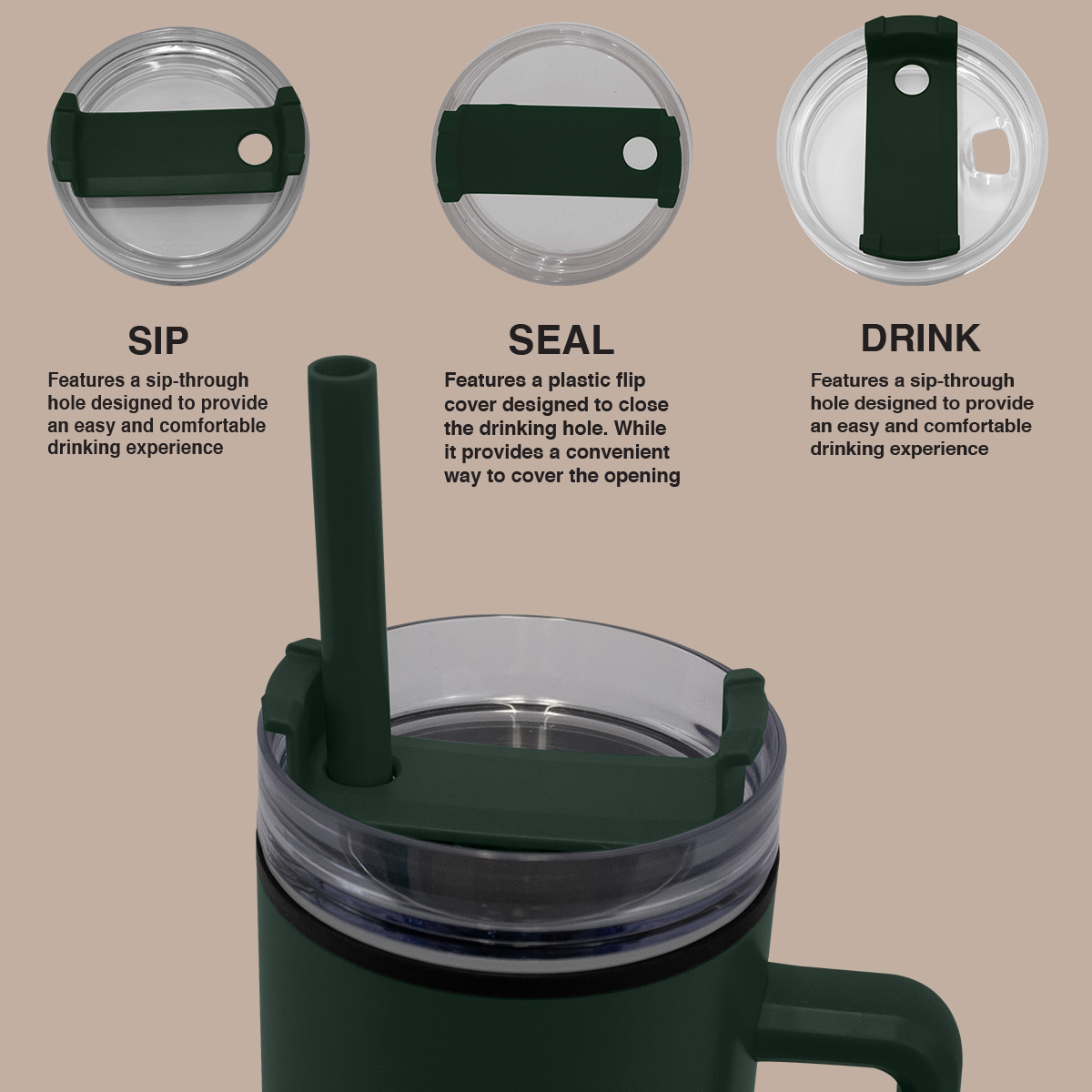 1200ml Polypropylene Enduro Mug - 13
