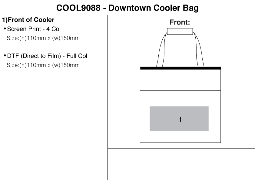 Downtown Cooler Bag view
