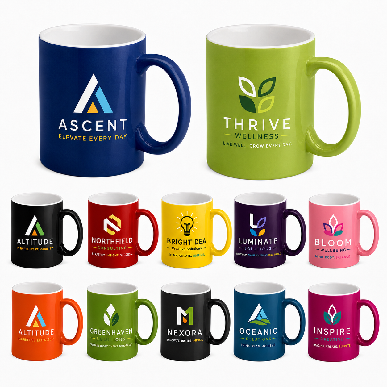 300ml 2 Tone Ceramic Mug - 5