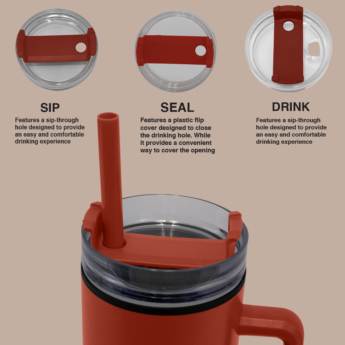 1200ml Polypropylene Enduro Mug - 22