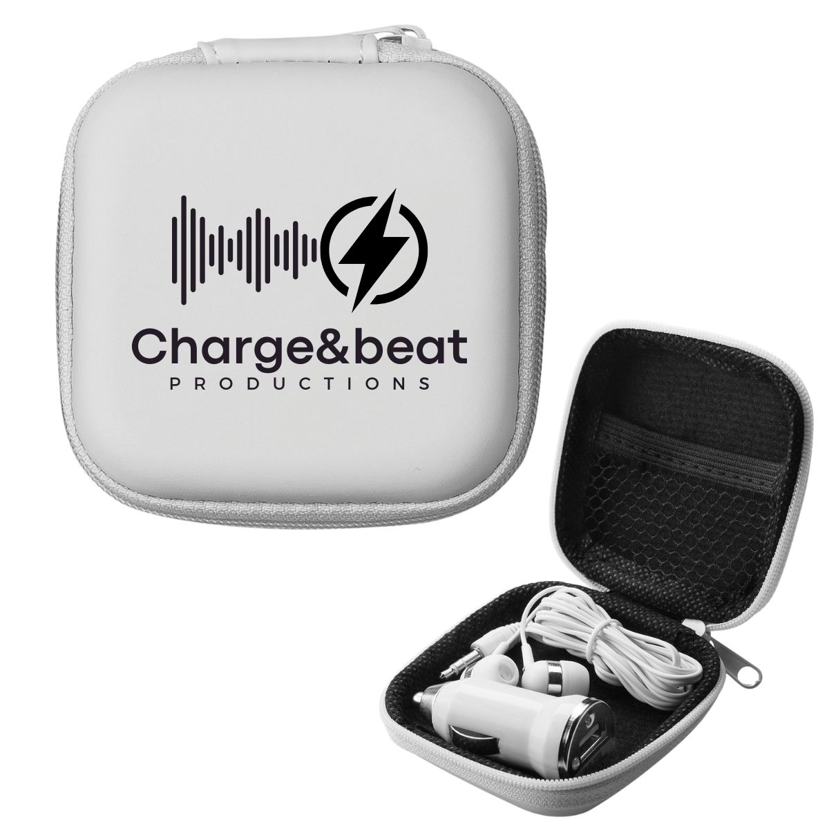 Earbud & Car Charger Set - 10