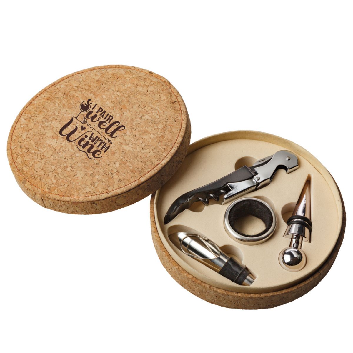 Moreto Cork Wine Giftset image