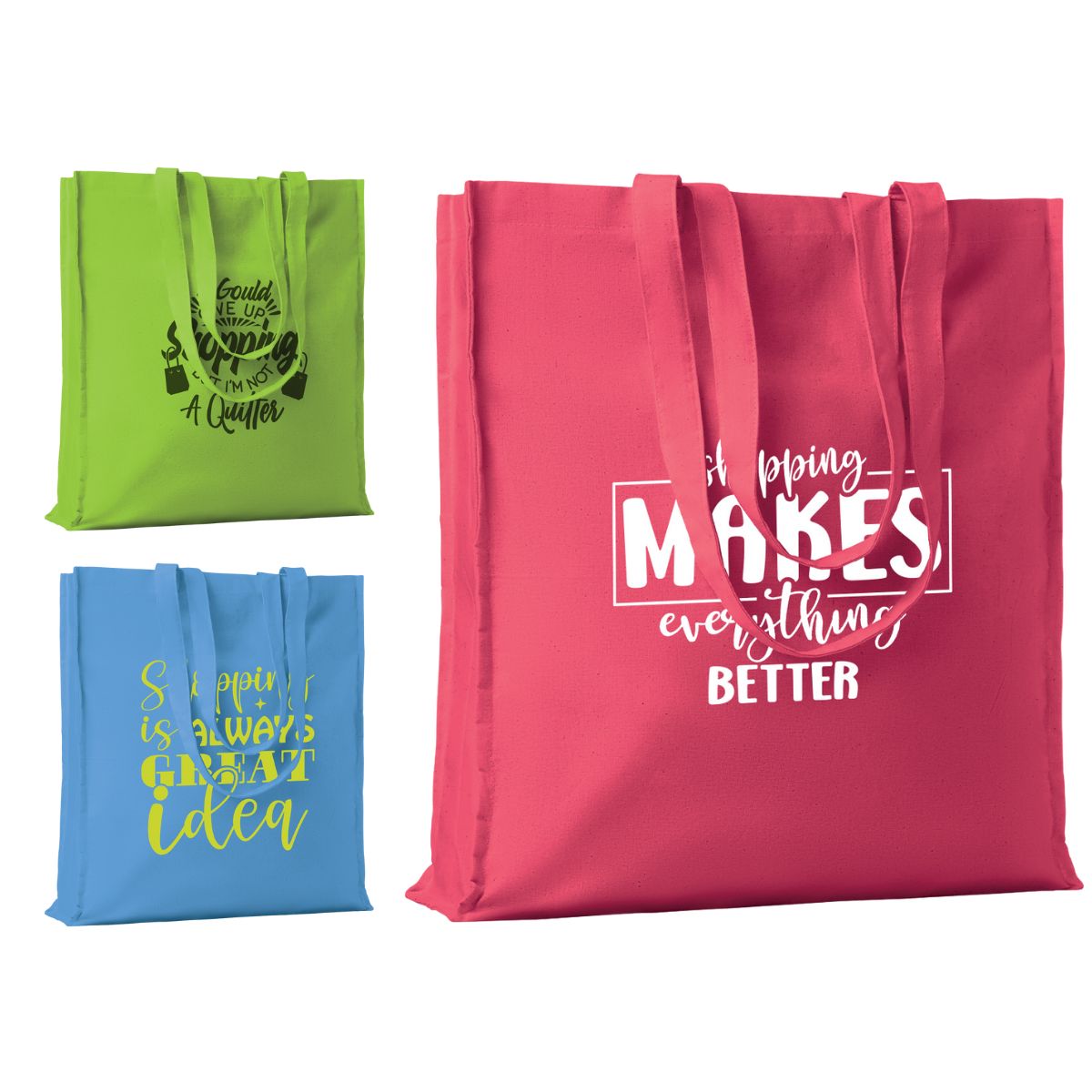 Cotton Colour Shopper - 4