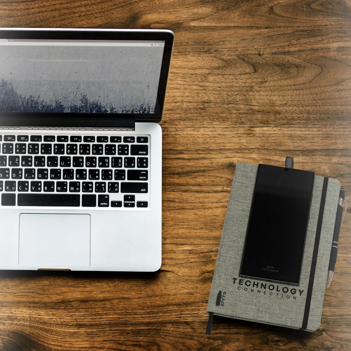 Tecnar Wireless Charging Notebook - 3