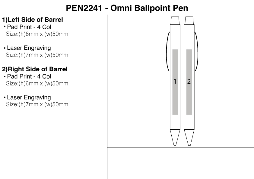Omni Ballpoint Pen view