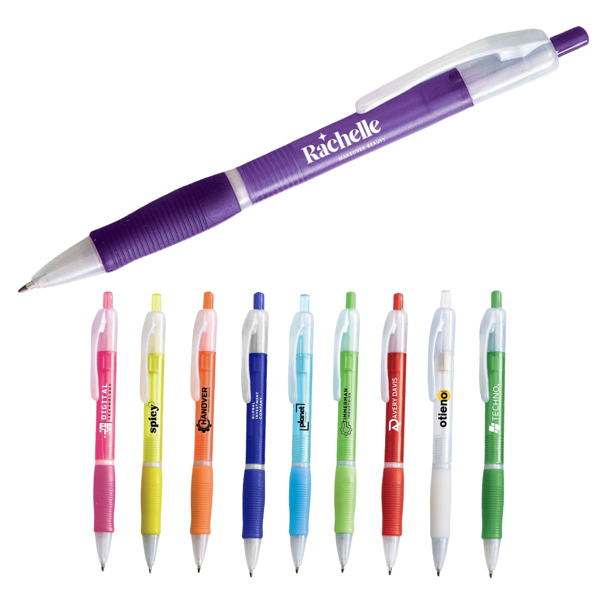 Grippy Ballpoint Pen - 2