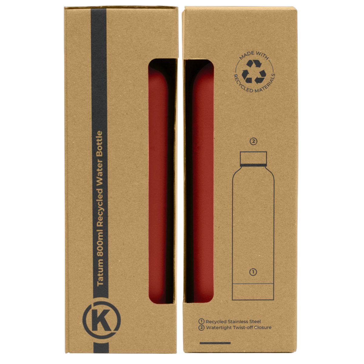 Tatum 800ml Recycled Water Bottle - 28