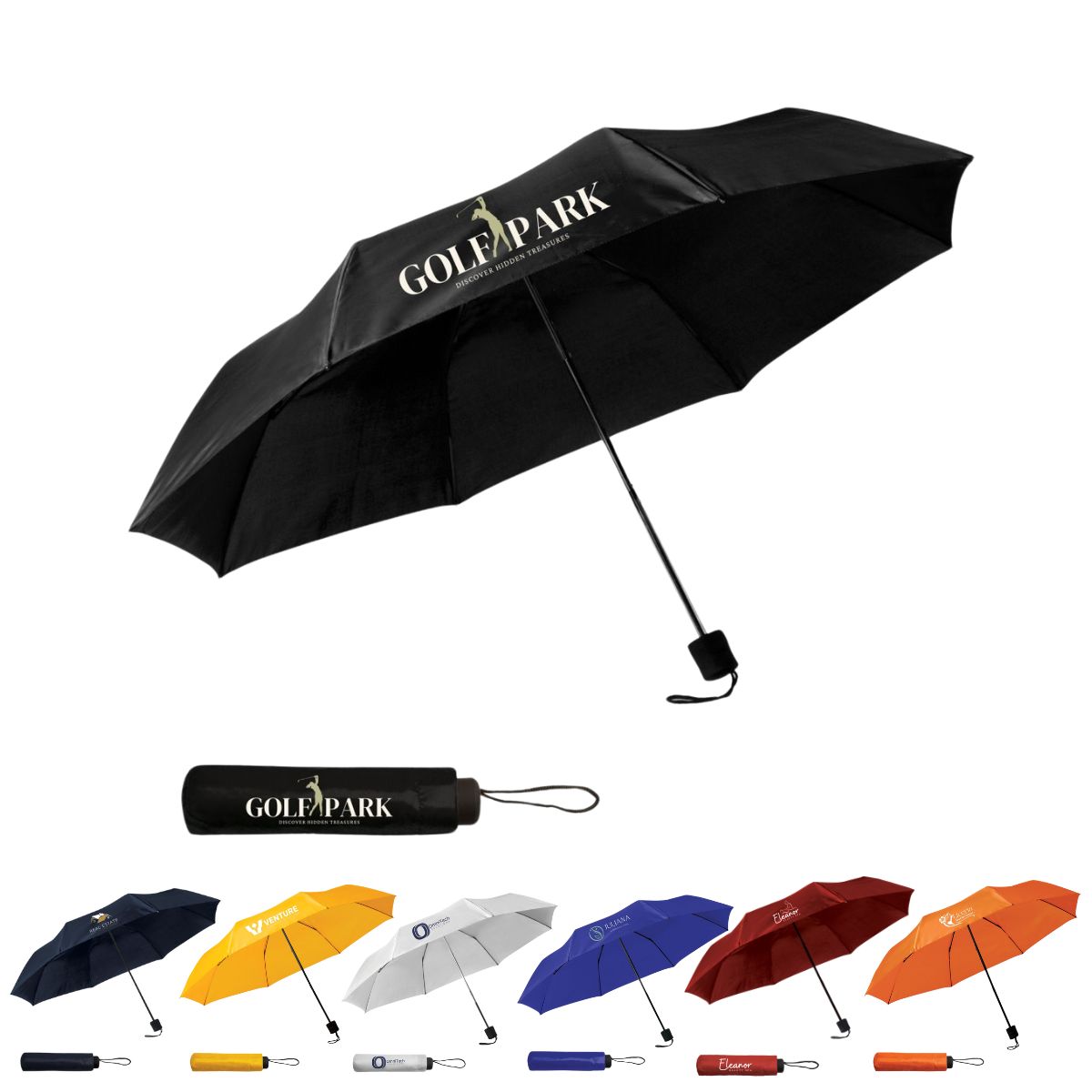 8 Panel Baton Umbrella - 3