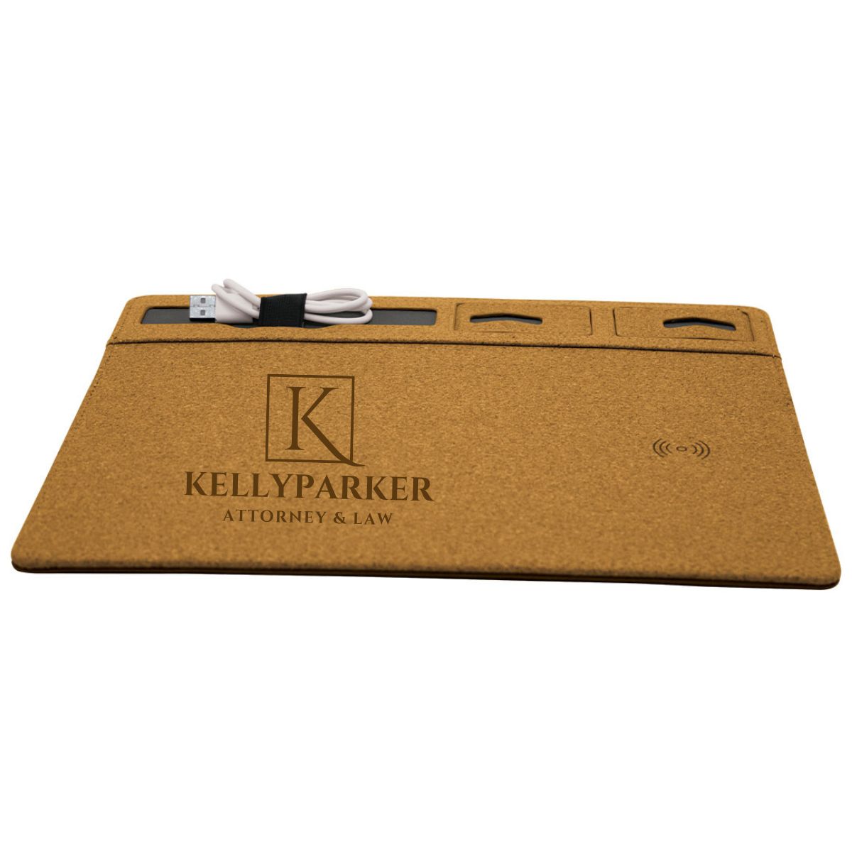 Luan Cork Wireless Charger & Mousepad - 8