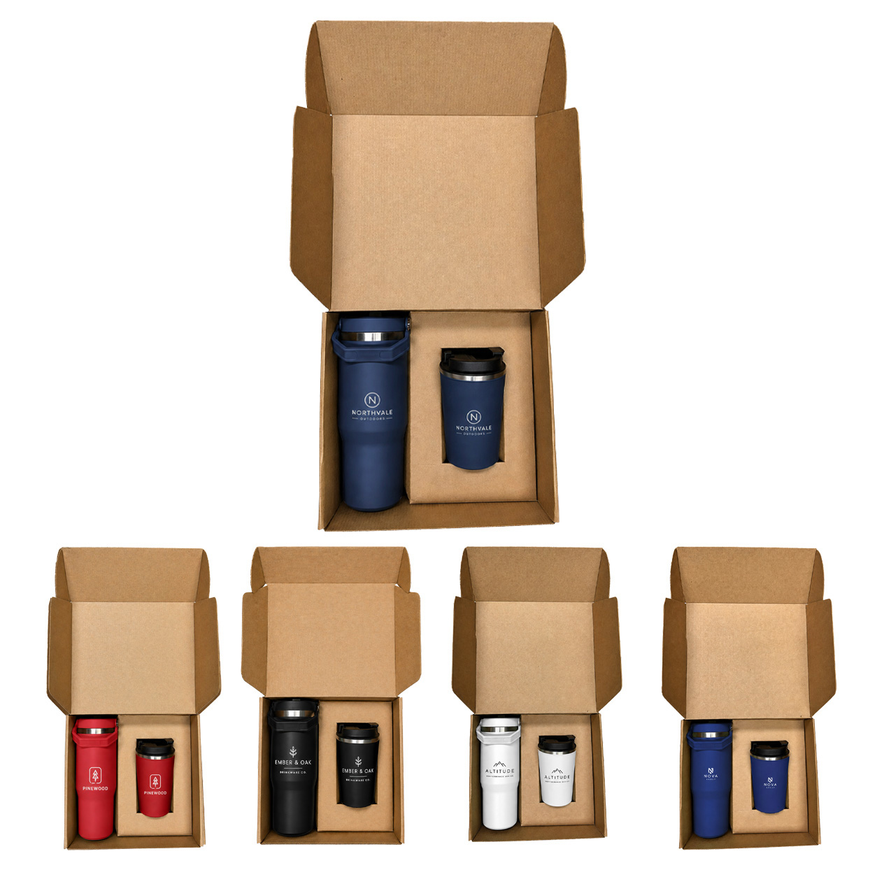 AquaFlow Drinkware Gift Set - 5