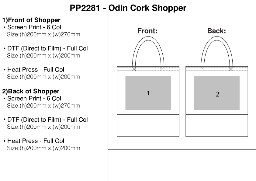 Odin Cork Shopper view