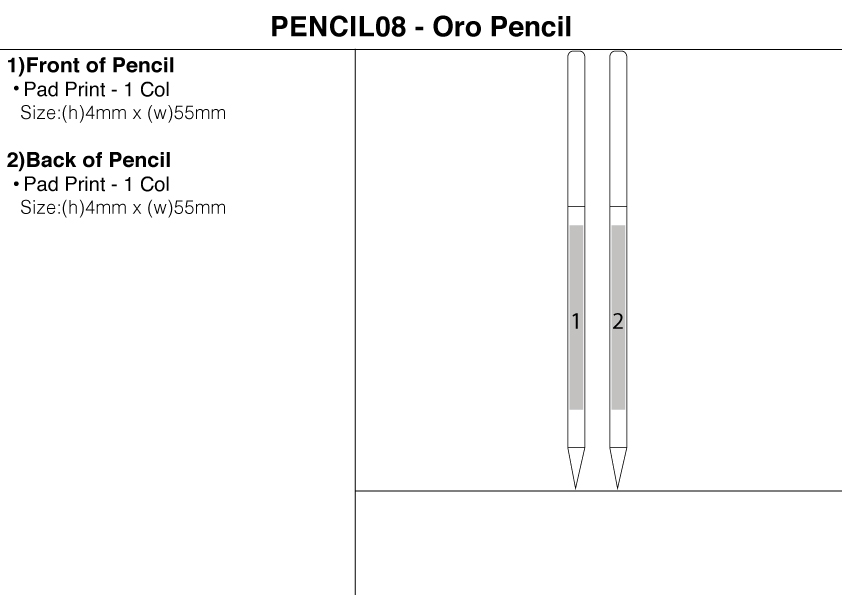 Oro Pencil view