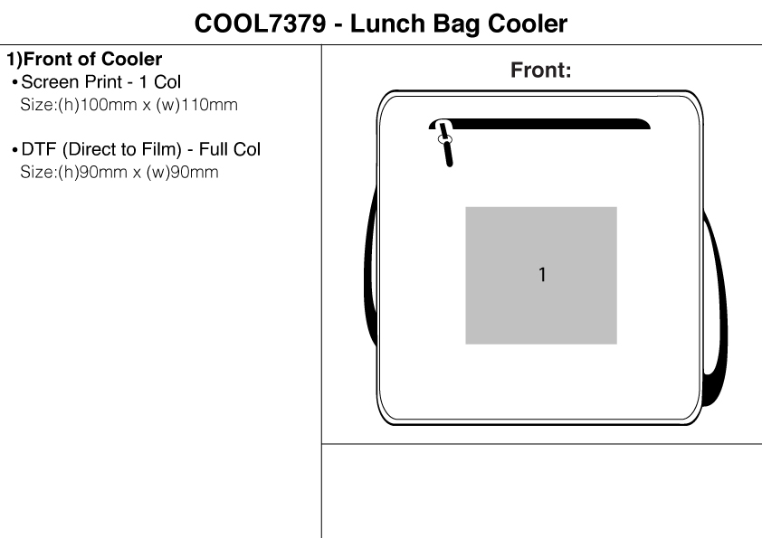 Lunch Bag Cooler view