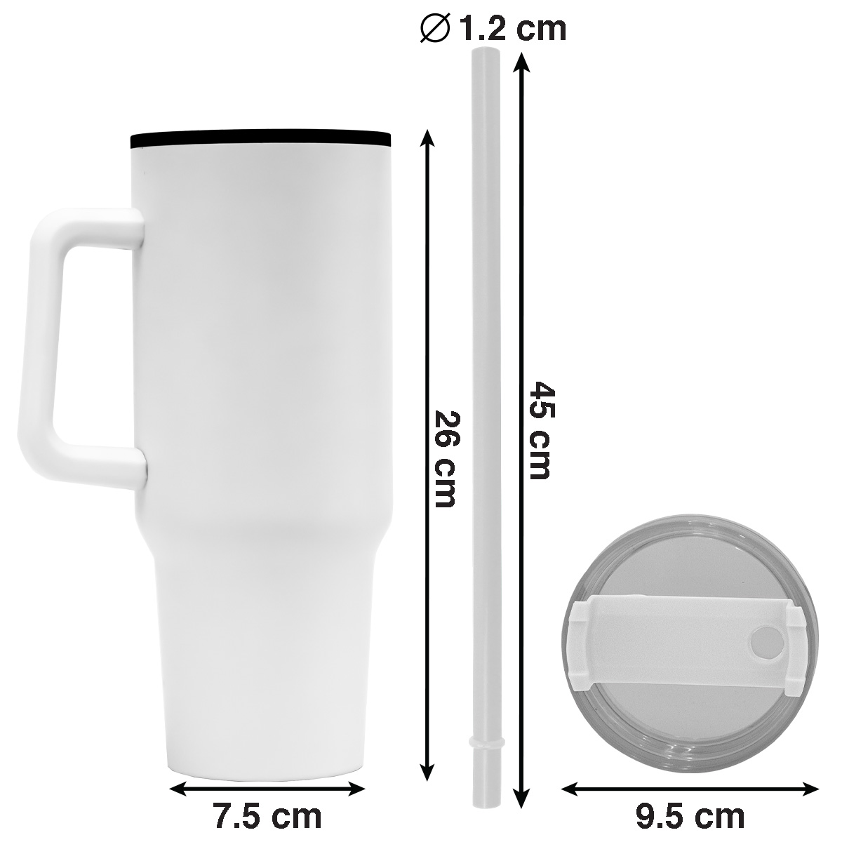 1200ml Polypropylene Enduro Mug - 27