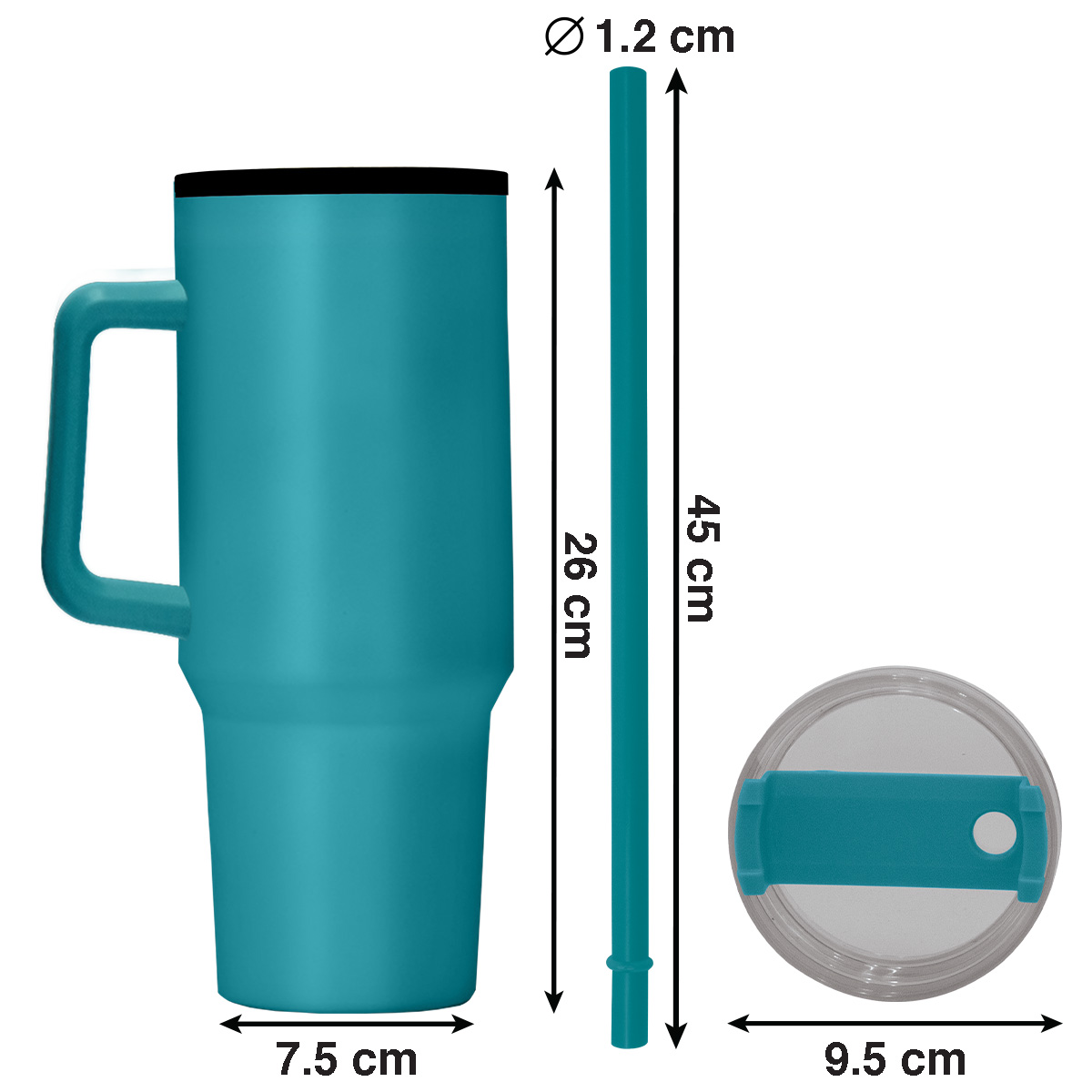 1200ml Polypropylene Enduro Mug - 24