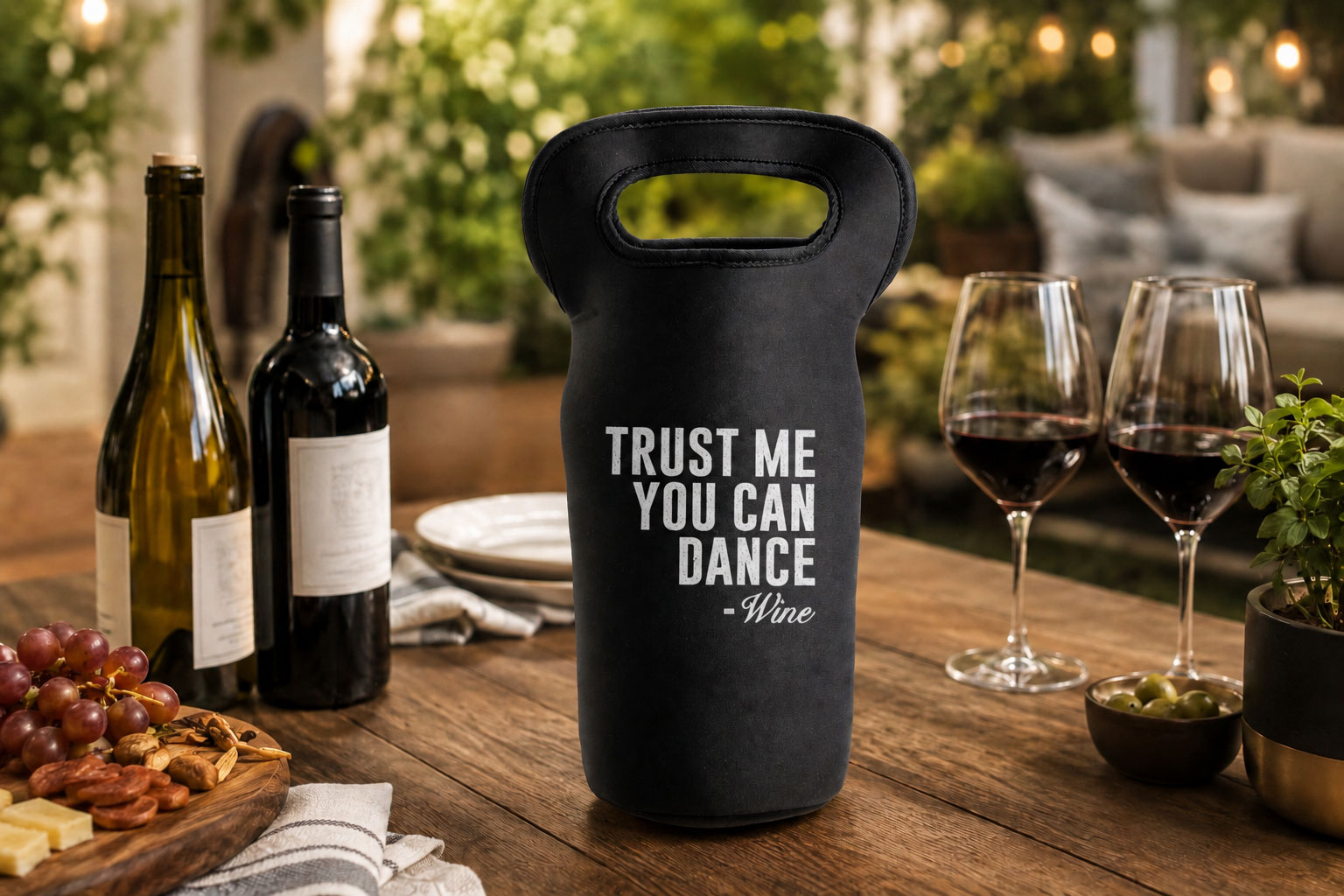 Neoprene Two Bottle Holder - 2