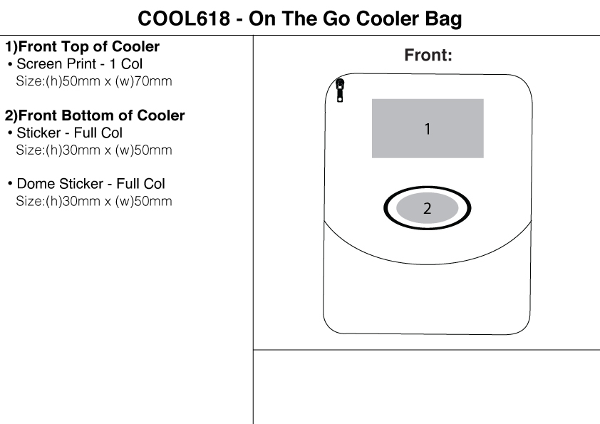 On The Go Cooler Bag view