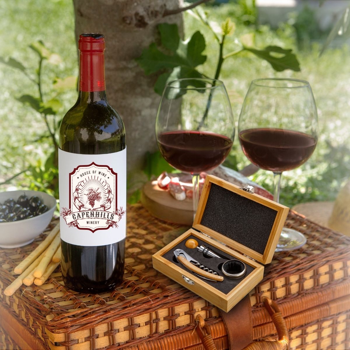 Sonoma Wine Set - 3